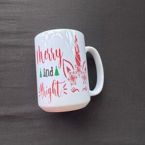 Merry and Bright Holiday Mug, 15oz